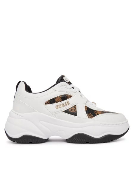 Sneakersy Guess białe