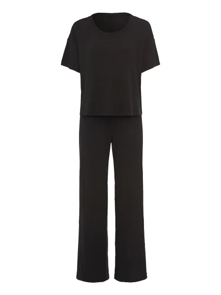 LSCN by LASCANA Pižama črna