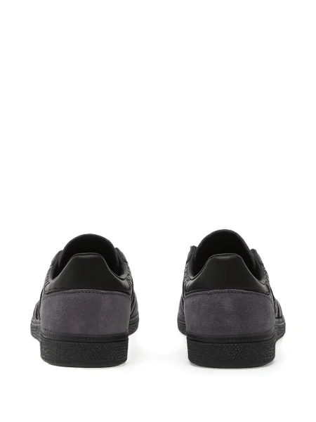 Prugasta kratak majica Adidas od flisa plava