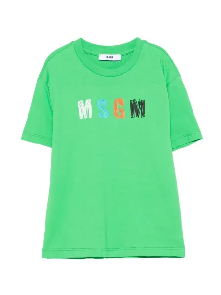 Koszulka dziecięca Msgm zielona
