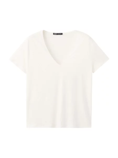 MANGO Pulover LINITO murdar alb