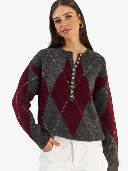 Bianco Lucci Svetr Pullover' šedá