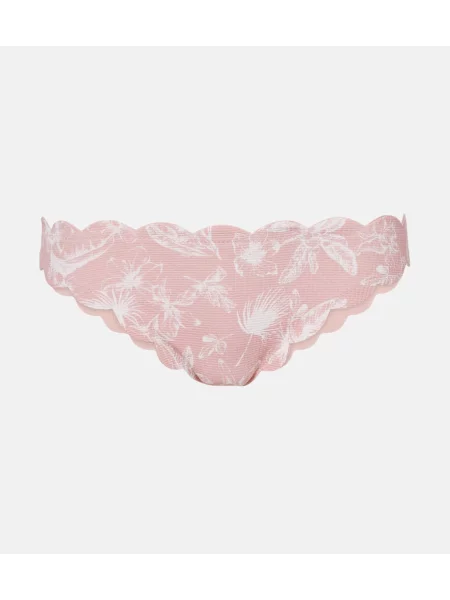 Bikini Marysia s cvetličnim vzorcem roza