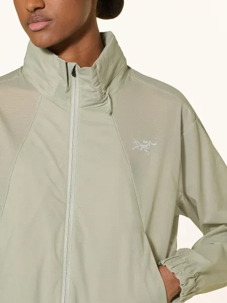 Arc'teryx Funkční Bunda Naya Cropped Stowhood světle zelená