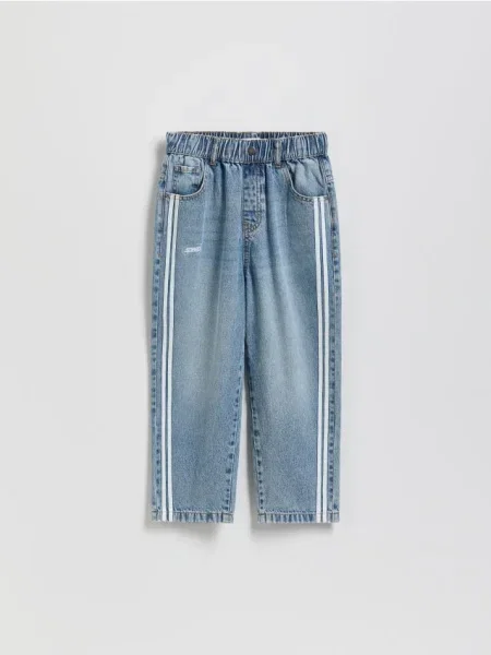 Reserved Blugi baggy fit albastru