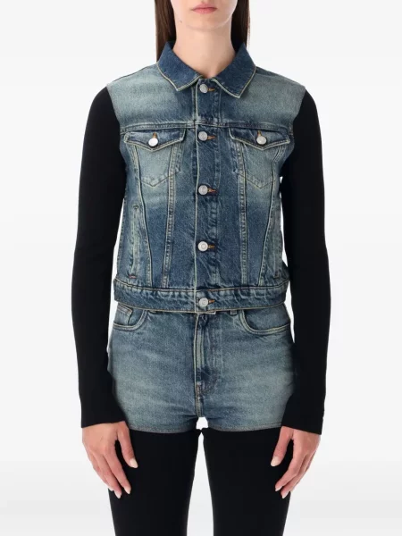 Geacă de blugi Coperni tricotate albastru