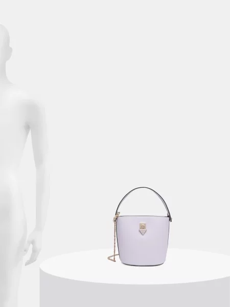 Кожаная сумка через плечо Guess