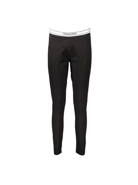 Legginsy Tommy Hilfiger niebieskie