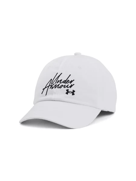 Шапка с козирка Under Armour Favorites с апликация бяло