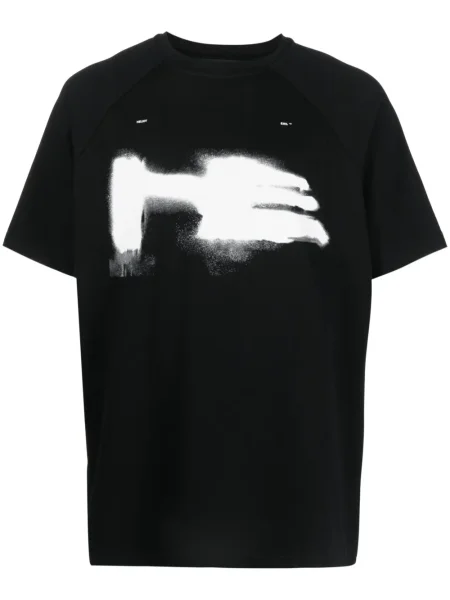 Tricou Heliot Emil cu imagine negru