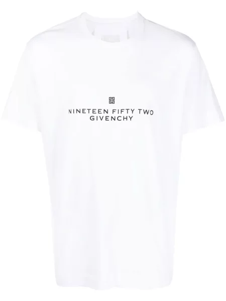 Tricou Givenchy cu imagine alb