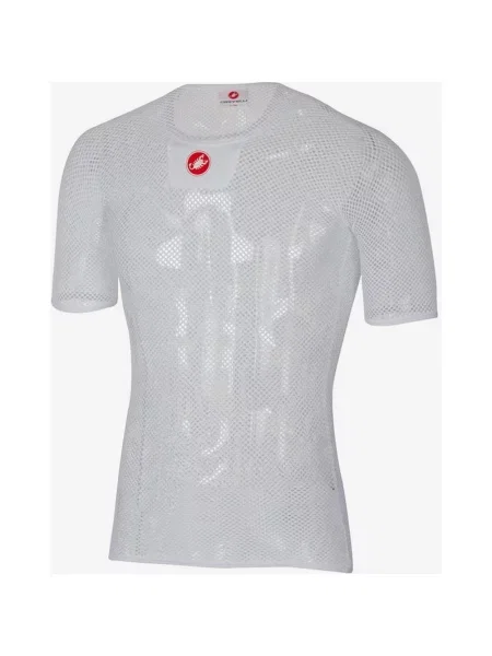 T-shirt z krótkim rękawem Castelli Core Mesh 3 w kolorze białym S-M biała