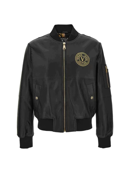 Kurtka jeansowa Versace Jeans Couture czarna