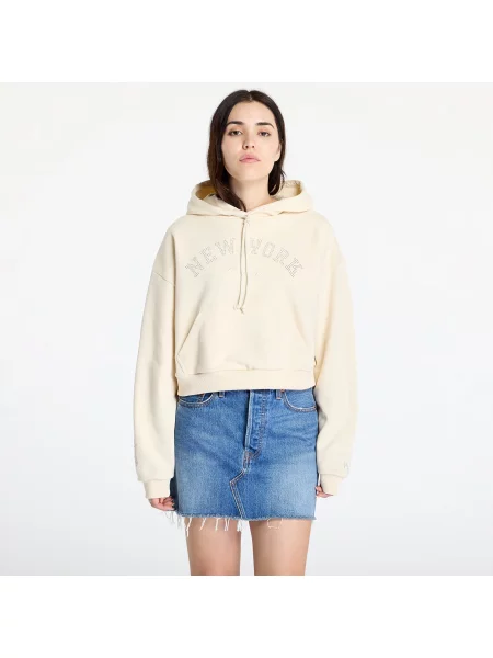 Bluza New Era MLB Diamante Hoodie New York Yankees Light Cream M beżowa