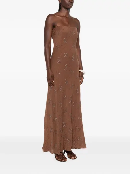 Rochie maxi Staud maro