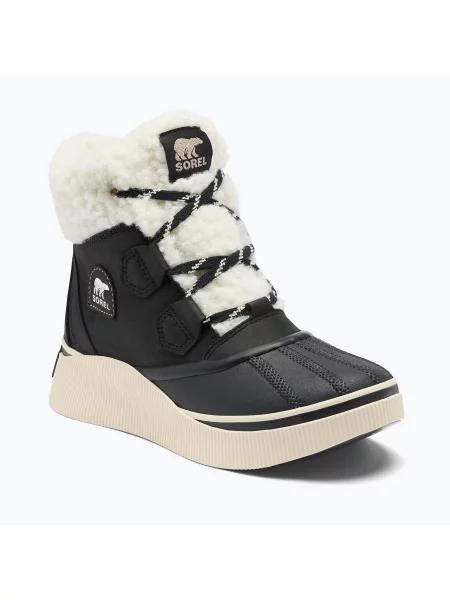 Ghete pentru femei Sorel Out N About IV Chillz Wp black/sea salt negru