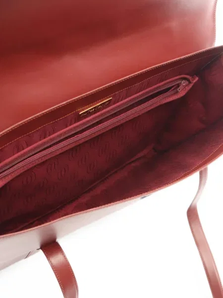 Geantă shopper Cartier din piele roșu