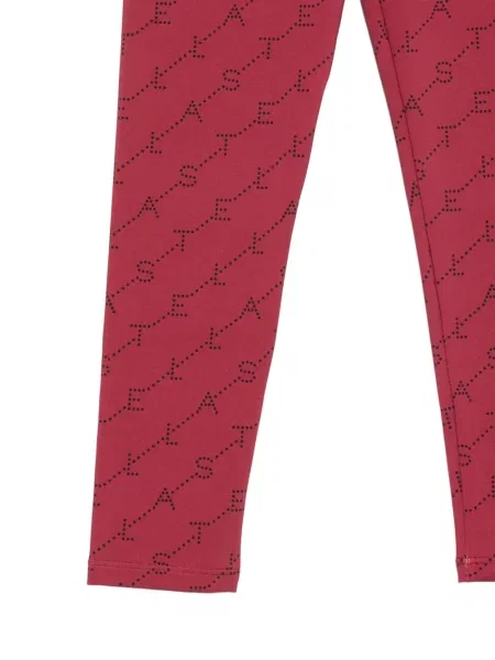 Legginsy dziecięce Stella Mccartney czerwone