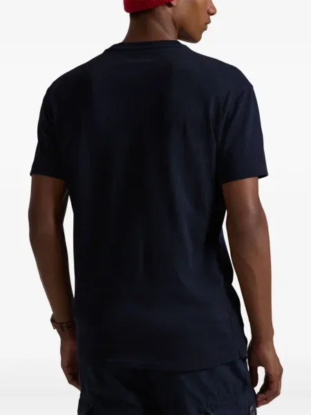 Polo Polo Ralph Lauren cu imagine de lână de costum verde