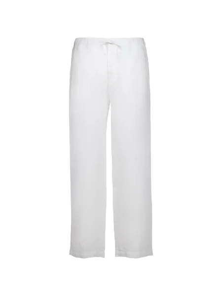 Talie șnur de strângere pantaloni 120% Lino alb