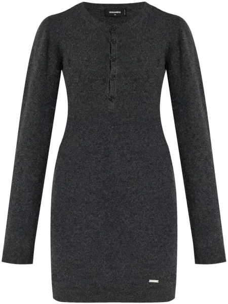 Rochie Dsquared2 de lână gri