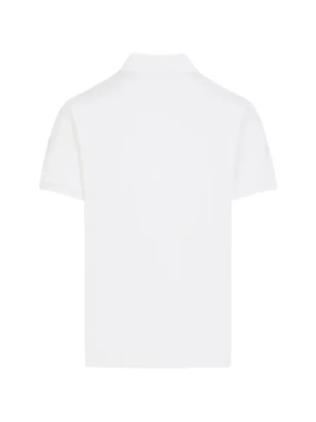 Polo Moncler cu dungi alb