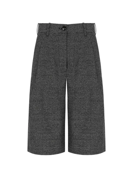 Pantaloni scurți Essentiel Antwerp în carouri gri