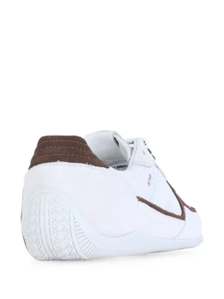 Sneakerși Alohas din piele alb