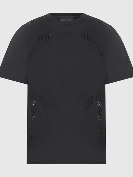 Футболка Heliot Emil с перфорацией черная