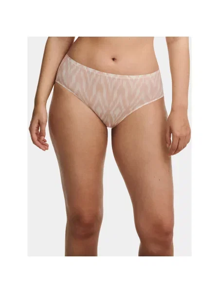 Chantelle Klašične gaćice Soft Stretch Šarena ružičasta