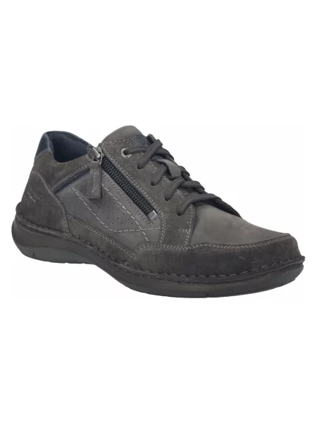Sneakersy Josef Seibel sznurowane szare