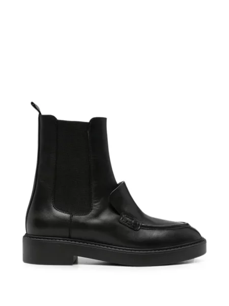 Botine chelsea Sergio Moretti Firenze din piele negru