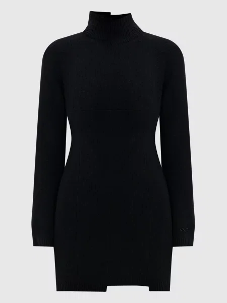 Сукня міні з вовни та кашеміру Vetements чорна