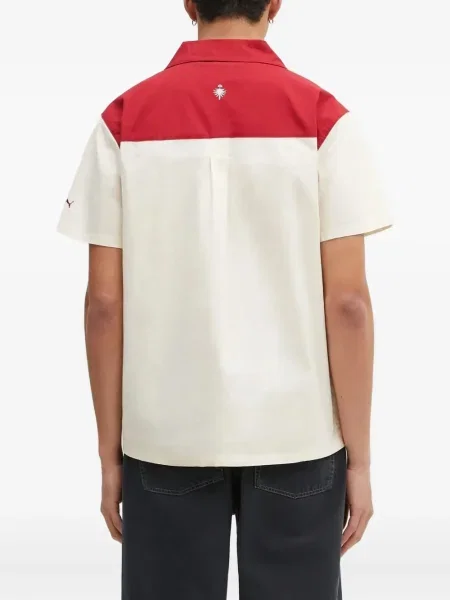 Cămașă Puma cu model floral cu imagine alb