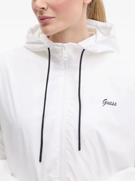 Kapucnis dzseki Guess fehér