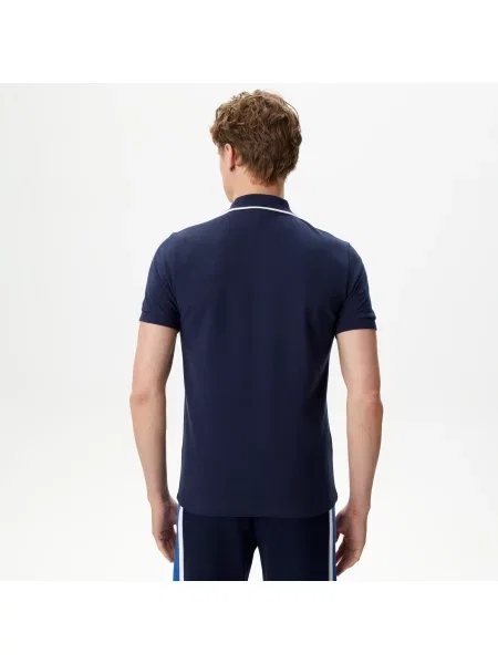 Lacoste Koszulka Polo Slim Fit granatowa
