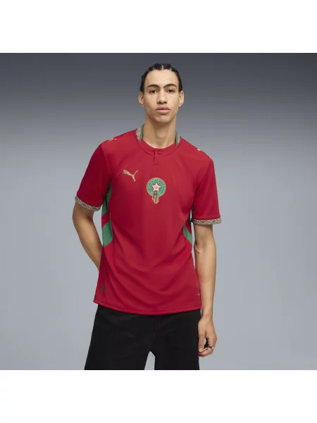 PUMA koszulka domowa Maroko Akcesoria S czerwony