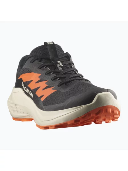 Мъжки обувки за бягане Salomon Alphaglide black/rainy day/red orange черно