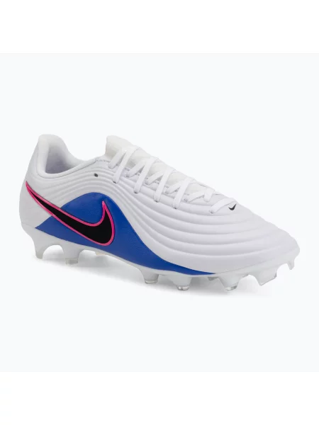Încălțăminte de fotbal pentru bărbați Nike Tiempo Maestro Academy FG/MG white/racer blue/pink blast/black alb