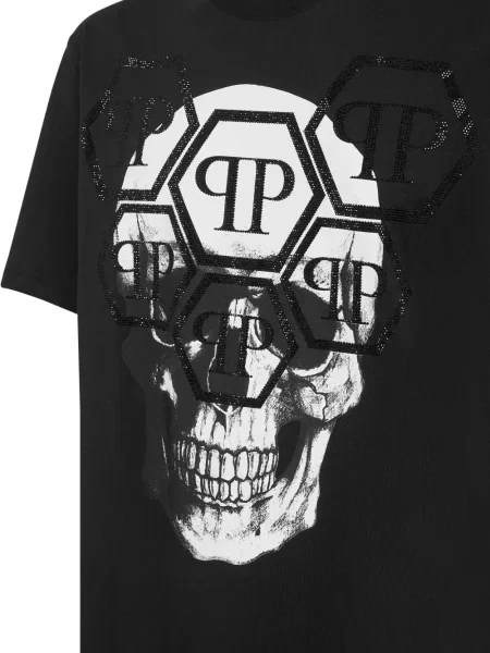 Marškinėliai Philipp Plein juoda