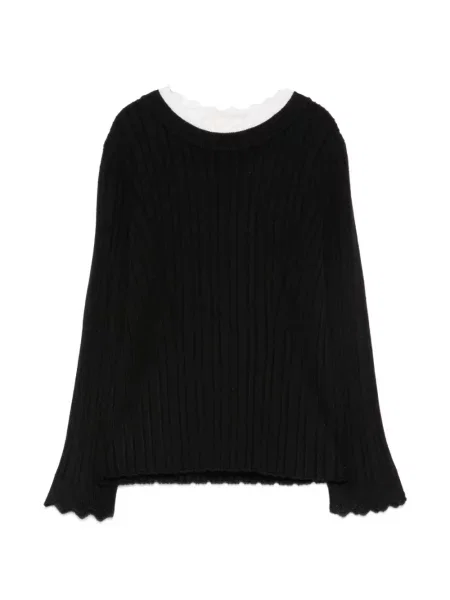 Sweter dziecięcy Twinset czarny