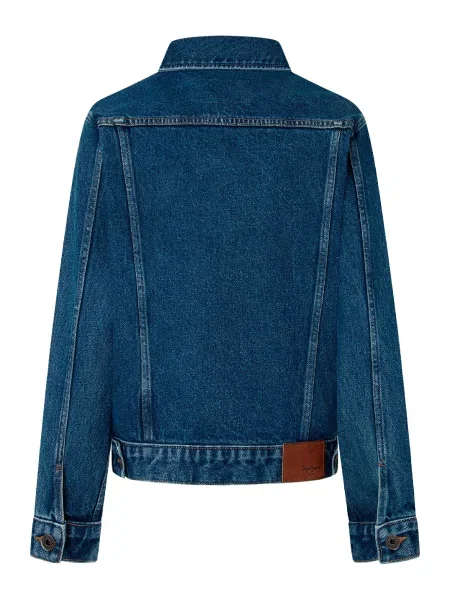 Pepe Jeans farmerdzseki REGULAR JACKET női sötétkék átmeneti