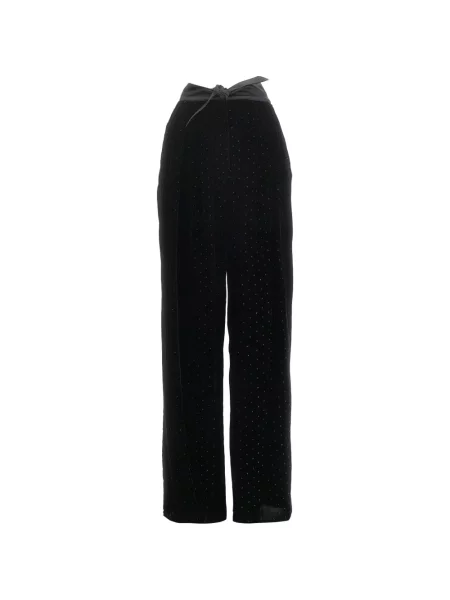 Pantaloni Emporio Armani cu legături negru