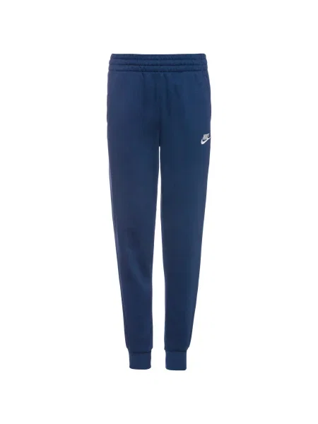 Nike Sportswear Pantaloni Club Fleece albastru închis alb
