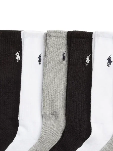 Șosete Polo Ralph Lauren cu 5 buzunare cu broderie tricotate albastru