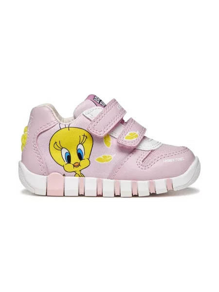 Geox Детски маратонки IUPIDOO x Looney Tunes розово