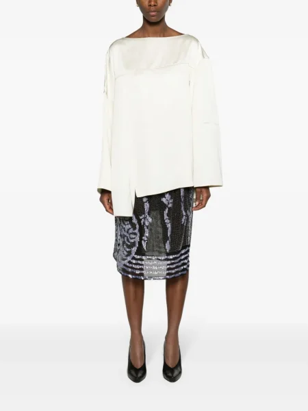 Bluză Jil Sander din crep