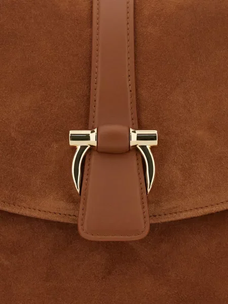 Geantă Ferragamo maro