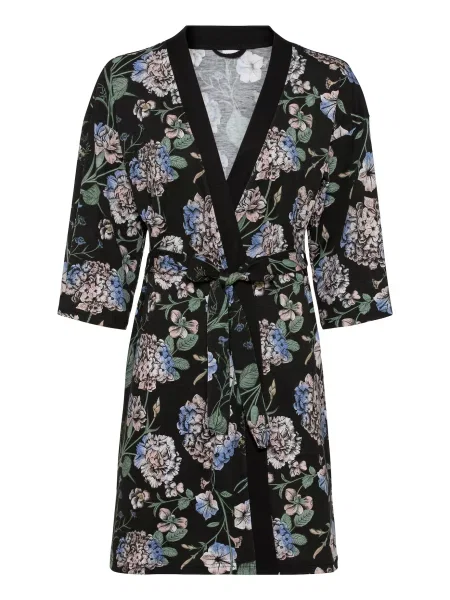 LASCANA Halat pentru dimineață azur / verde jad / roz pudră negru