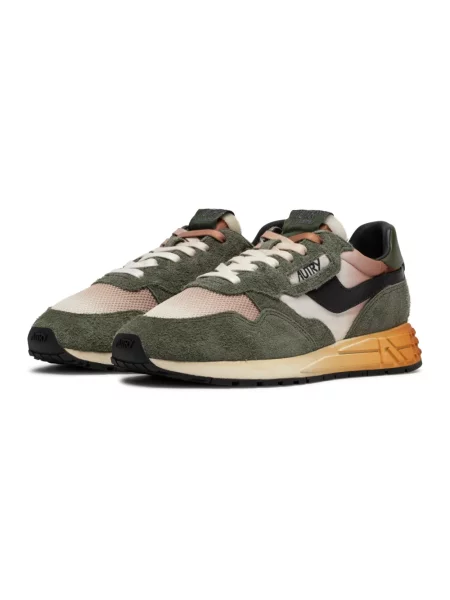 Sneakersy Autry skórzane zielone